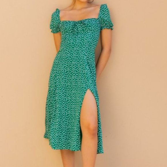 Dresses & Skirts - Off Shoulder Sexy Print Midi Dress Dresses & Skirts - Off Shoulder Sexy Print Midi Dress
